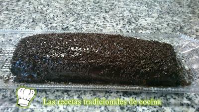 Brazo de Gitano de chocoloate