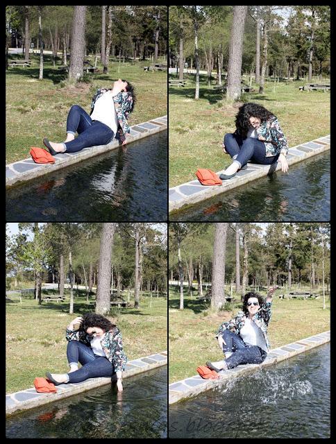 MI LOOK: CAZADORA ESTAMPADA ¡QUÉ VIVAN LAS FLORES!