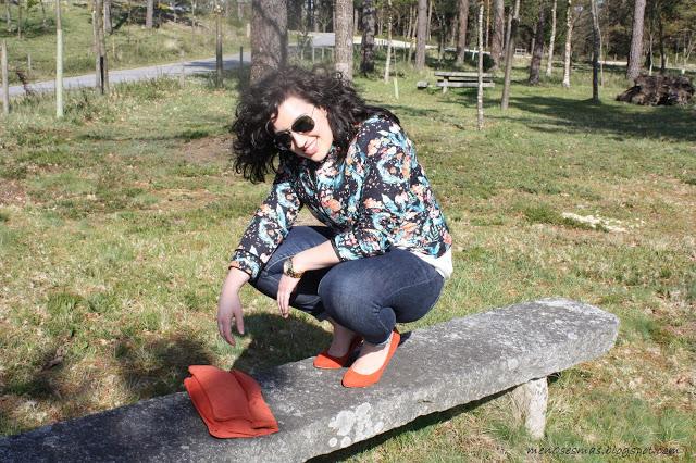 MI LOOK: CAZADORA ESTAMPADA ¡QUÉ VIVAN LAS FLORES!