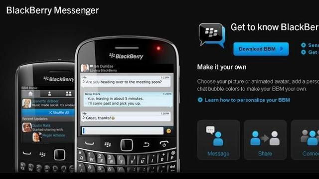Blackberry lanzara BBM para iPhone y Android
