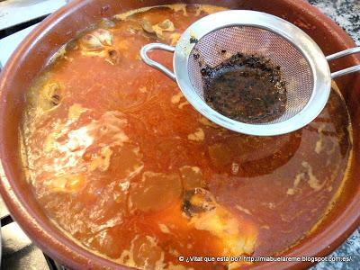 Arroz meloso con conejo