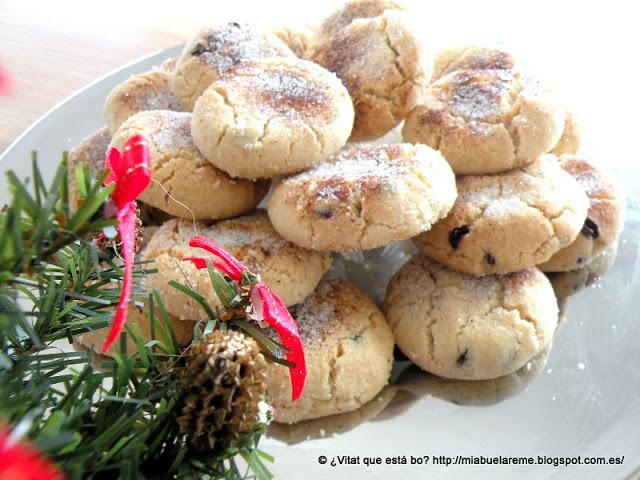 Mantecaditas de almendra.