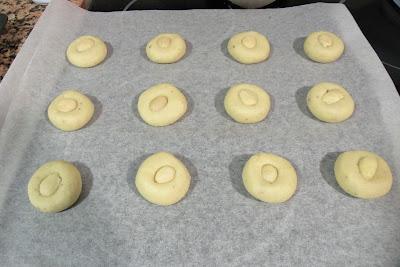 Mantecaditas de almendra.