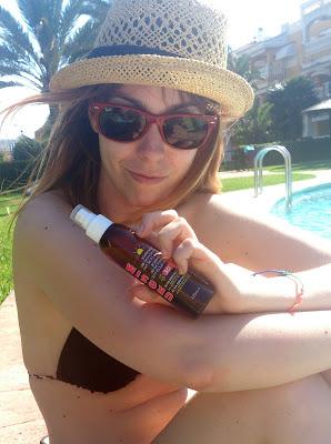 Protector solar de Uresim: moreno rápido y seguro