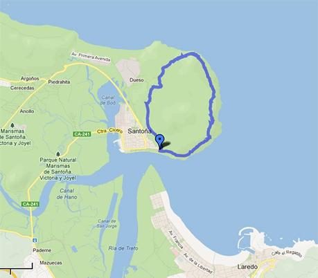 Recorrido circular en Monte Buciero. Santoña.Cantabria Recorrido circular en Monte Buciero. Santoña.Cantabria