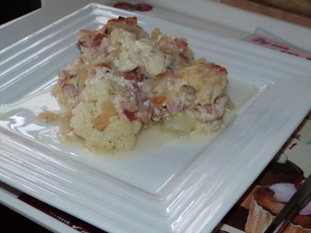 Receta sana: Coliflor con (falsa) bechamel