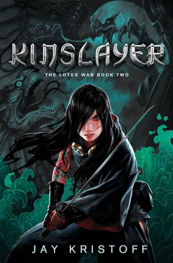 Portada Revelada: Kinslayer (The Lotus War #2) de Jay Kristoff