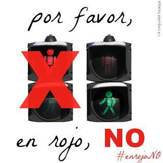 Por favor, en rojo NO #enrojoNO