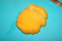 Tarta de Melocoton y Ciruelas pasas