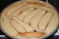 Tarta de Melocoton y Ciruelas pasas