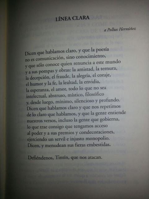 Línea clara (poema de Luis Alberto de Cuenca)