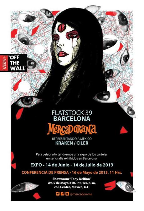 Mercadorama en Flatstock no. 39 flyer