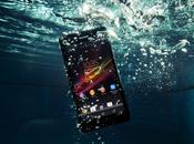 Sony Xperia también puede utilizar bajo agua