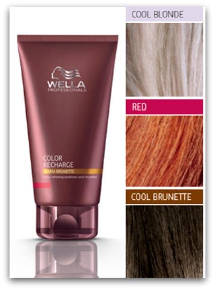 Wella Color Recharge para ayudarnos a manter el color de nuestro pelo