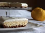 Tarta queso ligero glaseado chocolate blanco