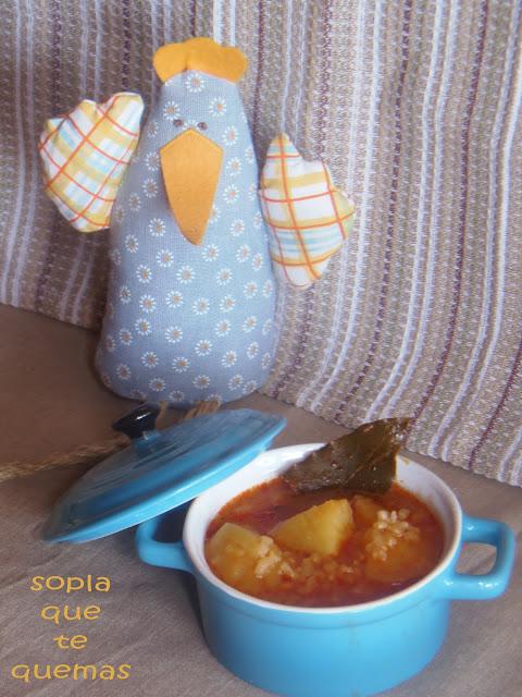 GUISO DE PATATAS CON ARROZ