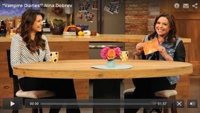 Nina Dobrev @ Rachael Ray Show