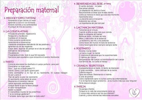 Preparacion maternal con Mujeres Sabias.