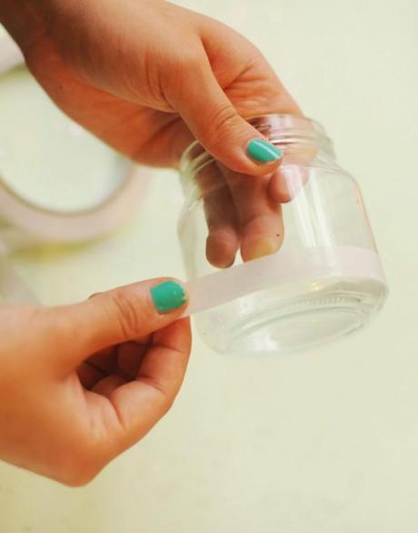 GLITTER! DIY: portavelas + purpurina