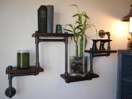 Crea tu mueble estilo industrial con tuberías