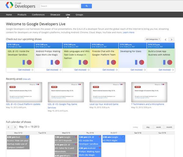 google-dev-live