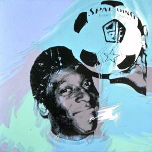 andy warhol pele athlete