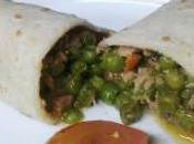 Receta crepes rellenos guisantes atún