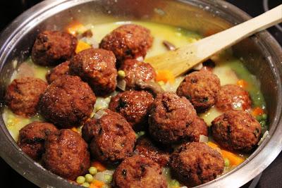 Albóndigas con verduritas