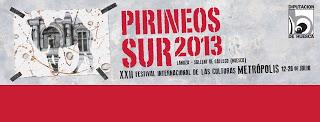 Programación de conciertos del Pirineos Sur 2013