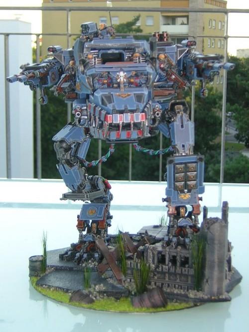 Warhound de scratch de los Lobos espaciales