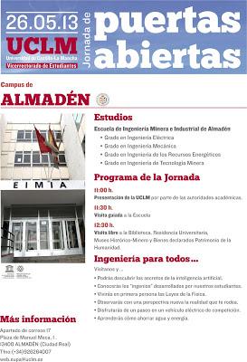 Jornada de Puertas Abiertas en la EIMI Almadén