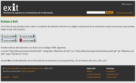 Insignias Directorio Exit