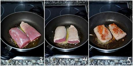 Solomillo de cerdo al papillote