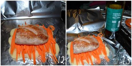 Solomillo de cerdo al papillote Solomillo de cerdo al papillote