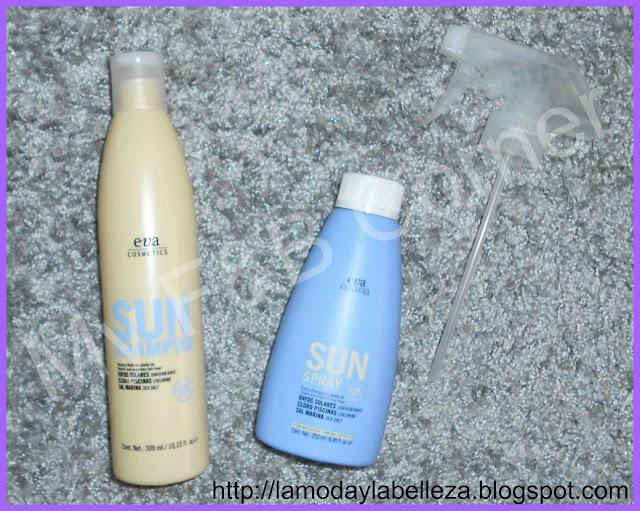 Sun Spray & Sun Shampoo - Eva Cosmetics