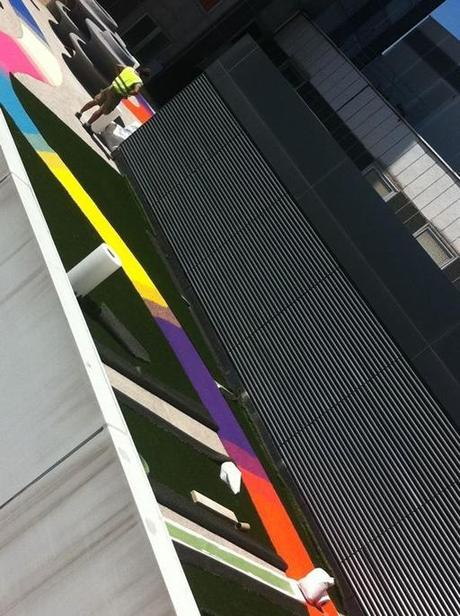 NUEVAS IMÁGENES DE OBRA EN LA CUBIERTA DE LA PAZ