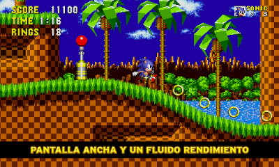 Sonic Megadrive en Android Sonic Megadrive en Android