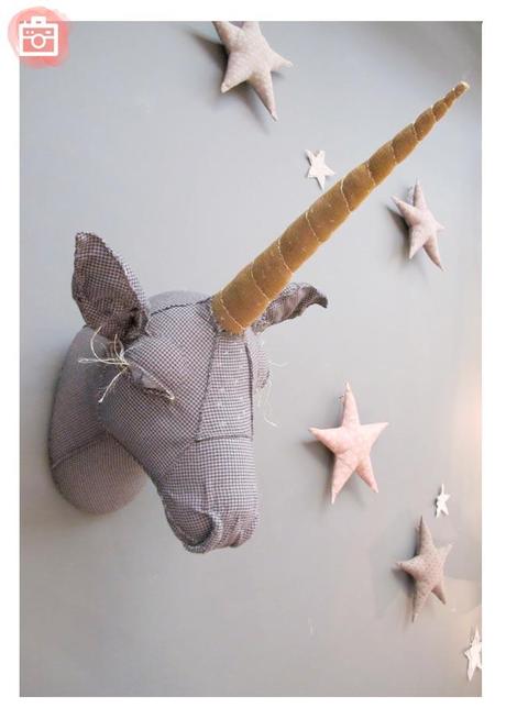 foto del día unicornio de tela