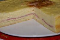 Pastel de Puré con Jamón y Queso