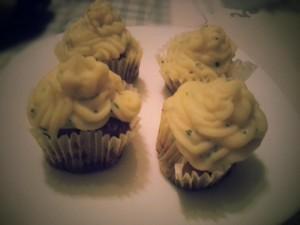 cupcakes carne con microondas o sin el