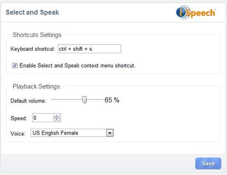 Select & Speak en el aula: una extensión para el 