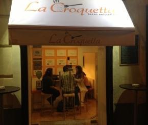 Fachada de La Croquetta en Madrid