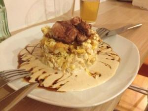 ¿He oído croquetas? Huevos rotos en La Croquetta