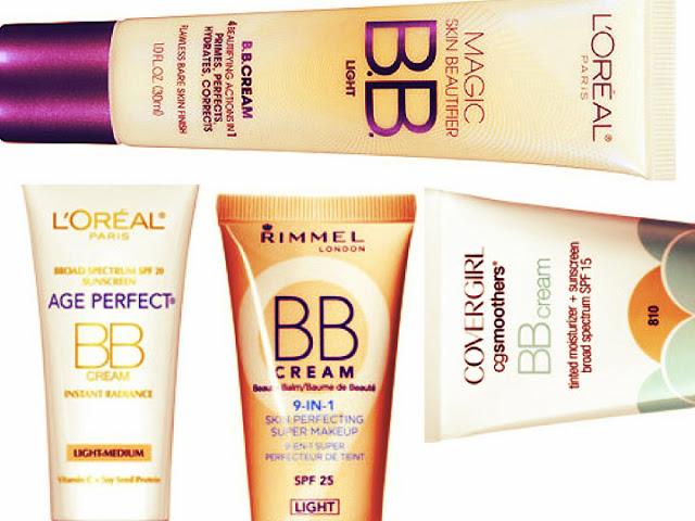 4 BB creams y 1 testeadora especial.