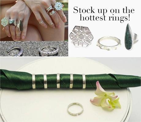 MIDI RINGS… AT ERIKA PEÑA SHOP midi rings Erika Peña Moodyo shop