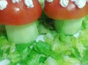 Receta Ensalada forma setas