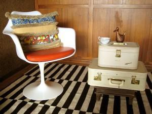 Decorar con maletas Vintage