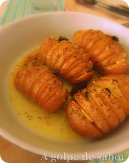 Papas Hasselback