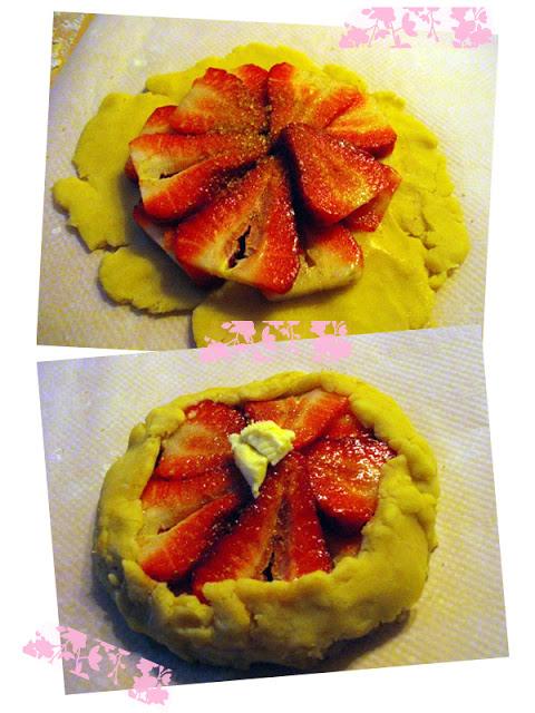 Galette de fresas