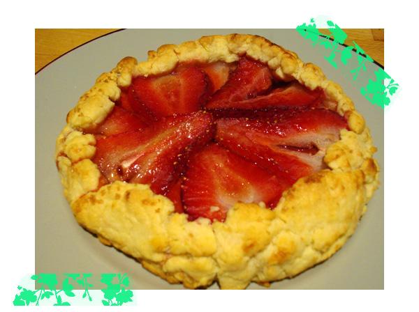 Galette de fresas